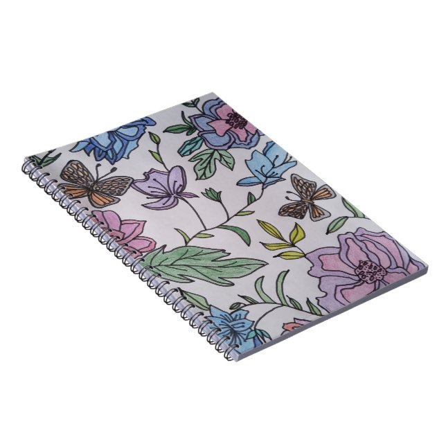 Journal des papillons et des fleurs (Côté Droit)