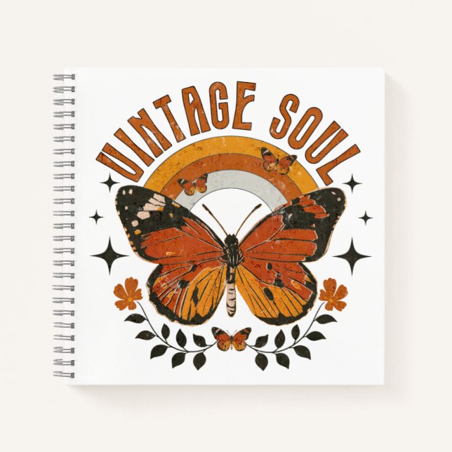 Journal des papillons Soul vintage (Devant)