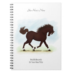 Journal des propriétaires de chevaux personnalisés