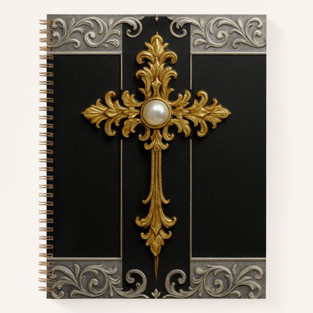 Journal des puces "Gothica Fides" à couverture rig (Devant)