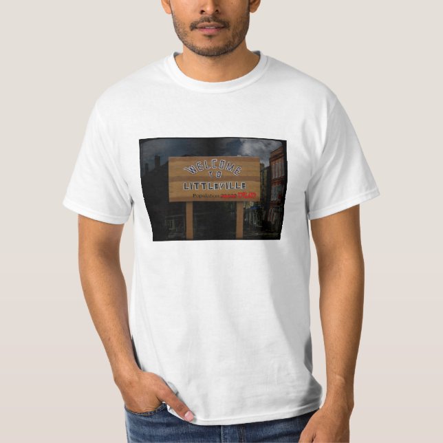 Journal des vampires : T-shirt de Littleville (Devant)