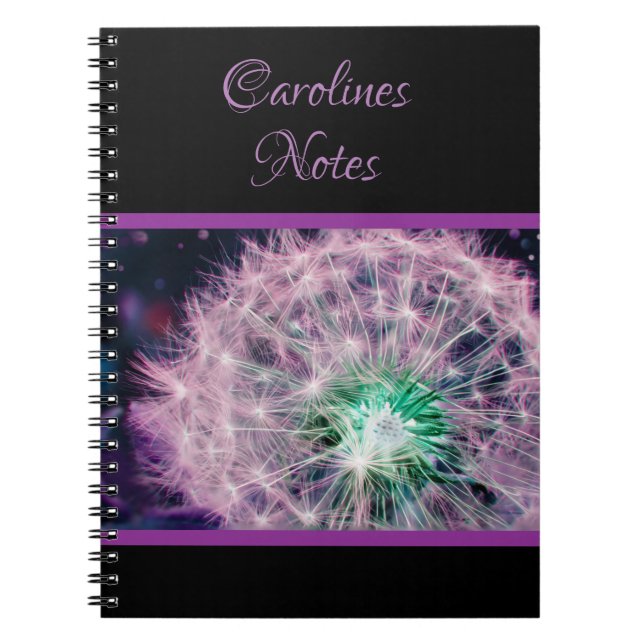 journal des voeux dandilion (Devant)