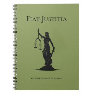 Journal d'étude de la Dame de Justice Étudiant en