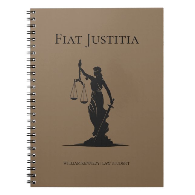Journal d'étude de la Dame de Justice Étudiant en  (Devant)