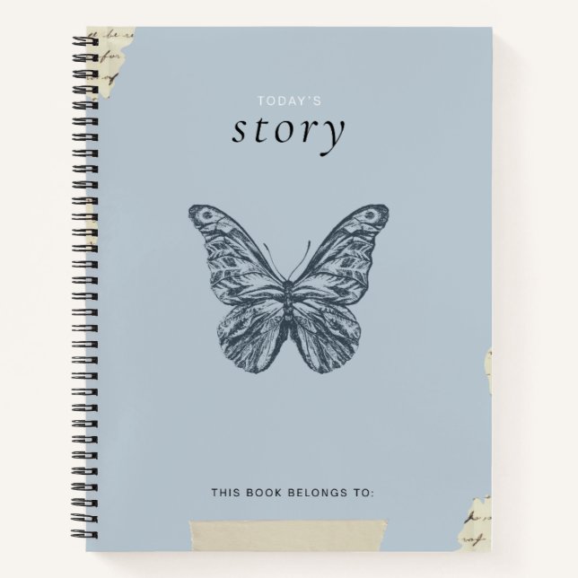 Journal d'histoires d'aujourd'hui – Papillon vinta (Devant)
