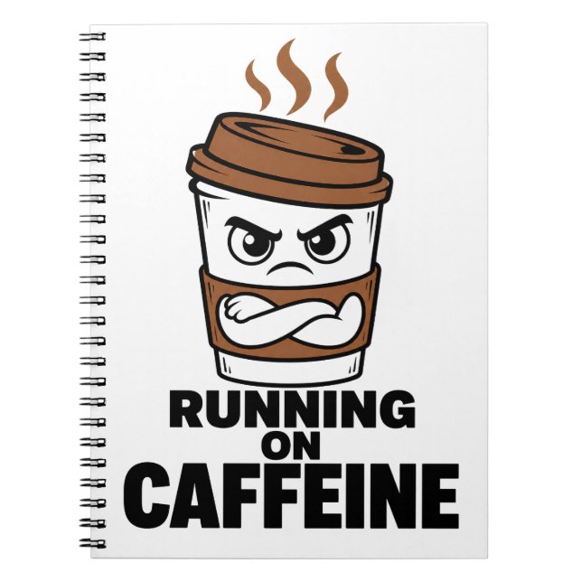 Journal drôle sur la caféine pour les amateurs de  (Devant)