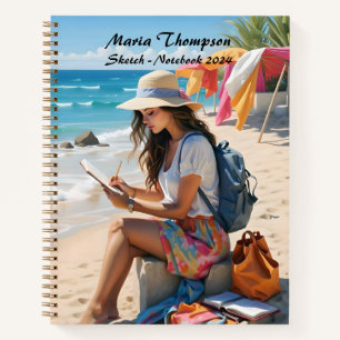 Journal du Carnet de voyage de croquis personnalis