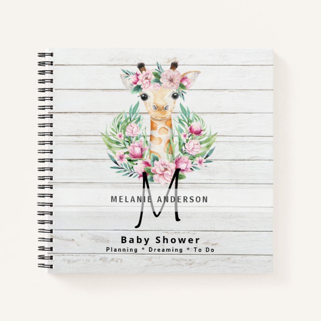 Journal du Carnet du planificateur de Baby shower  (Devant)