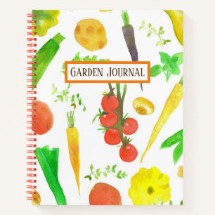 Journal du planificateur du journal des légumes