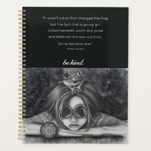 Journal du planificateur Grenouille Princesse Cale