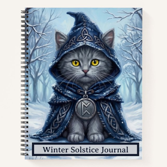 Journal du solstice d'hiver | Cahier de chat de Yu (Devant)