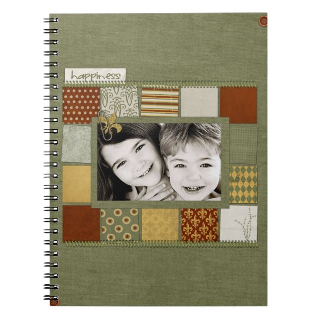 journal en spirale de photo (Devant)