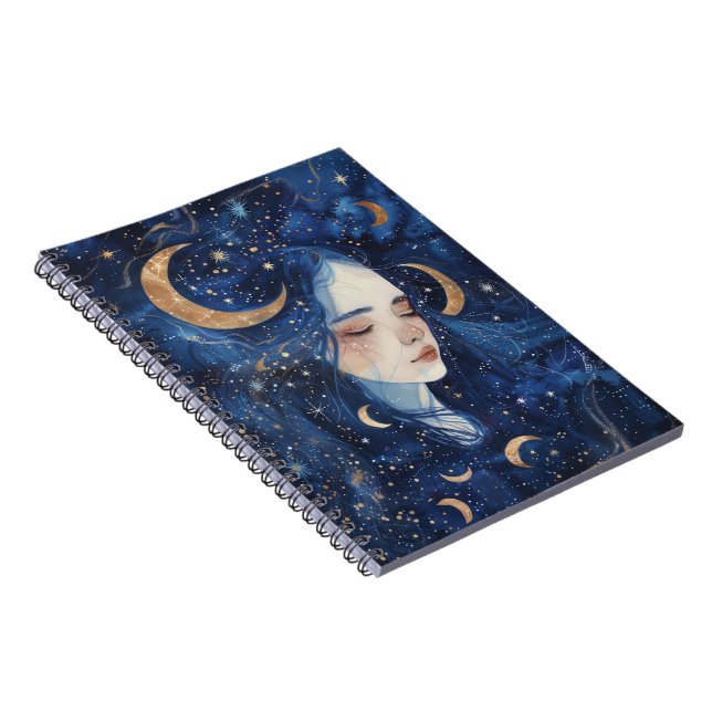 Journal en spirale Paysage lunaire (Côté Droit)