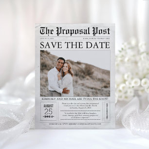 Journal Enregistrer la date Photo Carte postale