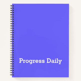 Journal esthétique quotidien « Progress Daily »