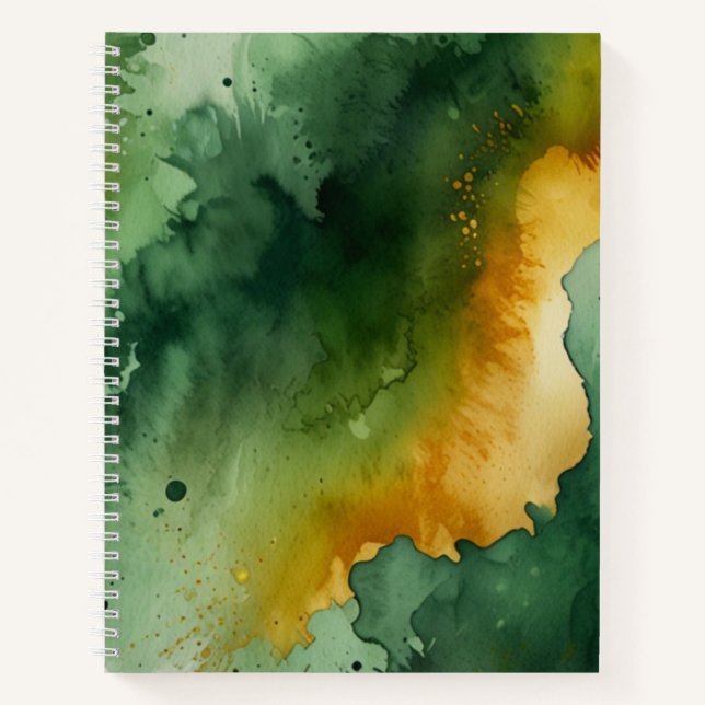 Journal et cahier d'écriture minimaliste élégant (Devant)