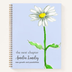 Journal Fleur d'Anniversaire d'Avril Shasta Daisy