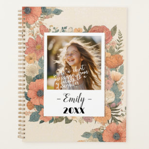 Journal Floral Keepsaké pour 20XX Réflexions
