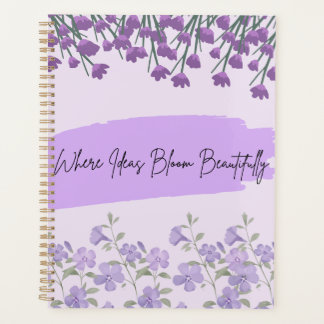 Journal Floral Pourpre