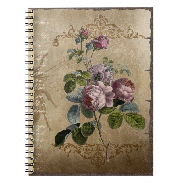 Journal Floral vieilli (Devant)
