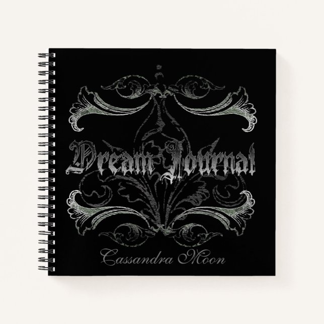 Journal Goth Dream personnalisé (Devant)