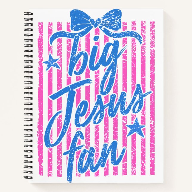 Journal grand fan de Jésus  (Devant)