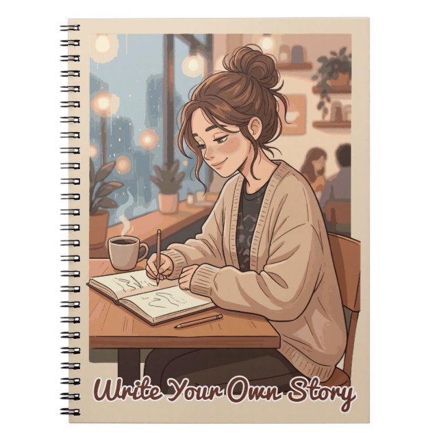 Journal Illustré pour Écrire Votre Propre Histoire (Devant)