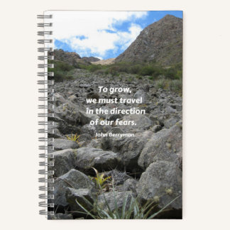 journal inspirationnel, "Pour grandir. ..."