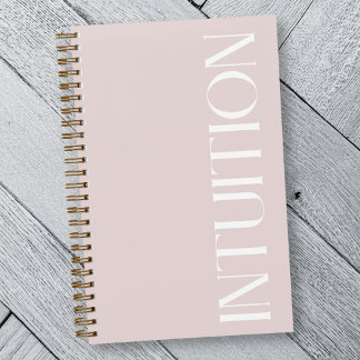 Journal "Intuition" En rose