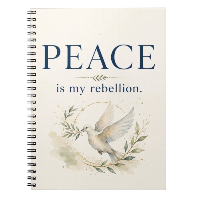 Journal La paix est ma rébellion (Devant)