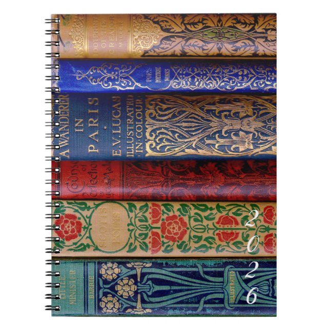 Journal livresque Art Nouveau 2026 (Devant)
