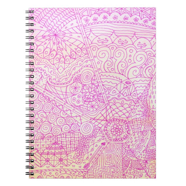 Journal lunatique rose (Devant)