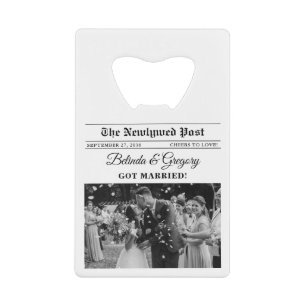 Journal mariage Fun Noir & Blanc Mariage Faveur
