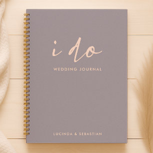 Journal mariage Plans minimaux de Mariage modern
