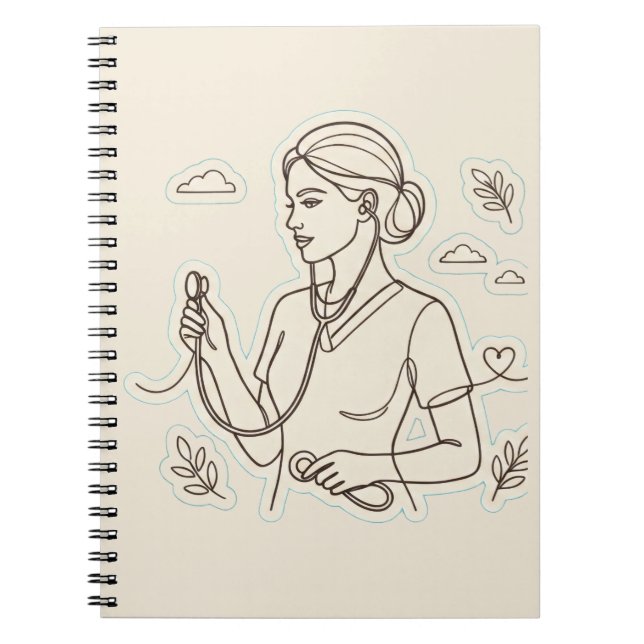 Journal Médical Minimaliste (Devant)
