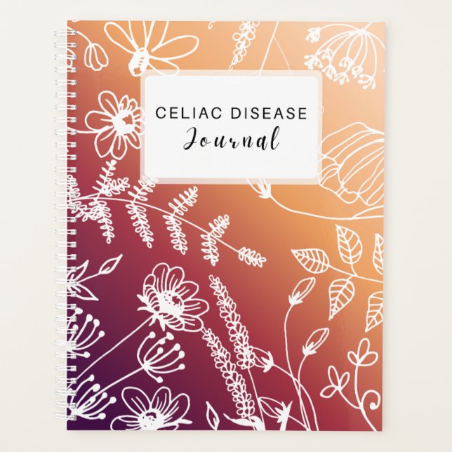 Journal mensuel de la maladie cœliaque - Violet cr (Devant)
