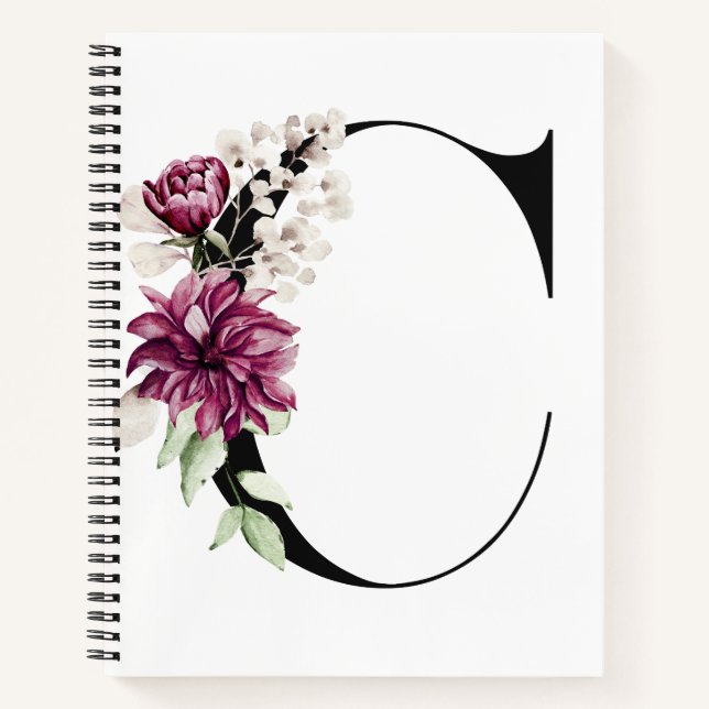 Journal Monogramme | Lettre C  (Devant)