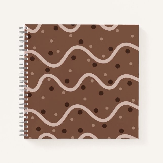 Journal Motif de Dark Chocolate Drizzle & Sprinkin (Devant)