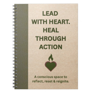Journal Motivationnel "Lead With Heart" - Carnet