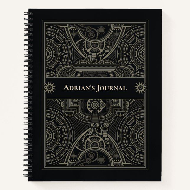 Journal Ornate Steampunk (Devant)