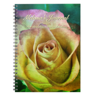 Journal ou Carnet personnalisable rose
