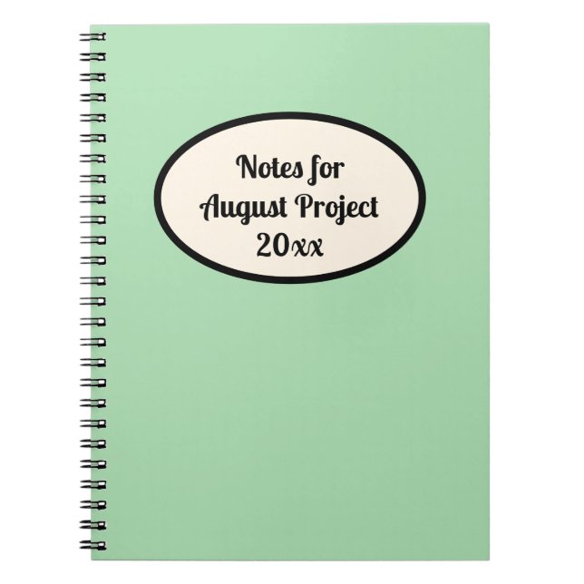 journal personnalisable (Devant)