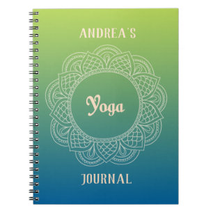 Journal personnalisable de yoga