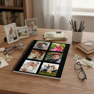 Journal personnalisé avec carrés multi-photos