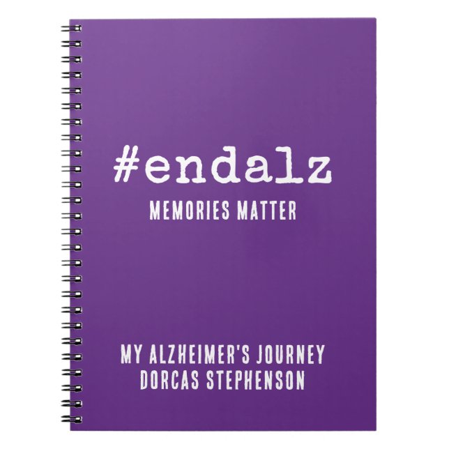 Journal personnalisé de sensibilisation à la malad (Devant)