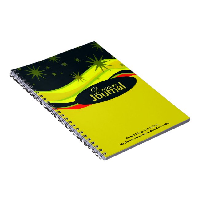 Journal personnalisé Dreamscapes (Côté Droit)