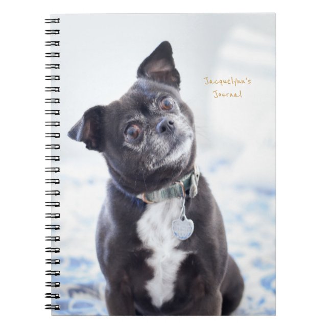 Journal personnalisé du chien mou (Devant)