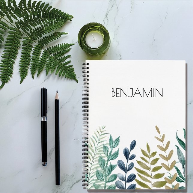 Journal Personnalisé Harmonie Botanique (Créateur téléchargé)