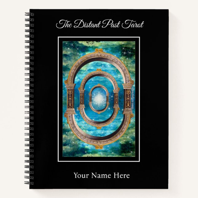 Journal personnalisé pour le jeu de tarot The Dist (Devant)