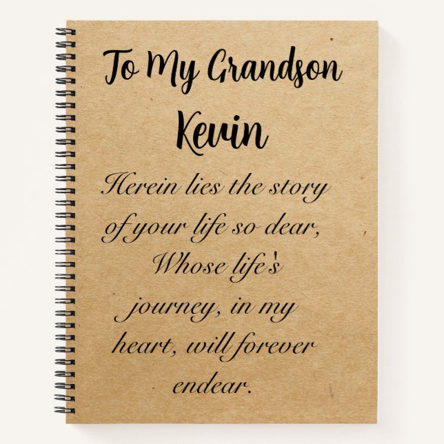 Journal personnalisé Spiral Carnet personnalisé (Devant)